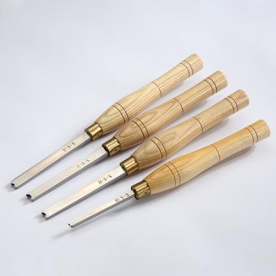 China Custom Tool Kit Wood Chisel Kit Carving Chisels 4pcs External Rotation Woodworking Tool Hand Engraving Tools for sale