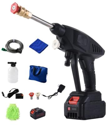 China 2021 New Mosharp Car 48V/88V Multi-Function Cordless China-chic Automatic High Pressure Washer Gun Cleaning Machine for sale