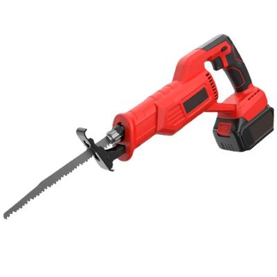 China Brick Saw Cordless Power Saw Switch Saw Kit For Cutting Logs And Wood With 2 Batteries 5 Saw Blade for sale