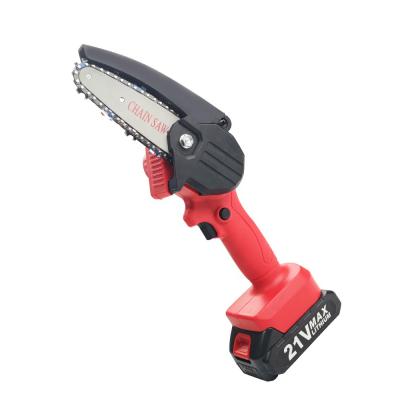 China Moshrp Anti-Skid Cordless Electric Pruning Chainsaw One Hand Made Portable Chainsaw for Garden Wood Tree Branch Cutting Log Trimming for sale