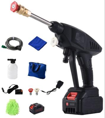 China New China-Chic Mini Electric Cordless Automatic Car Wash Machine with 2 Batteries and 1 Charger for sale