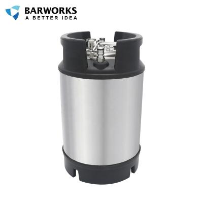 China New Beer Homebrewing Keg Ball Lock 2.5 Gal Stainless Steel Corny Kegs Cornelius Kegs 9L for sale