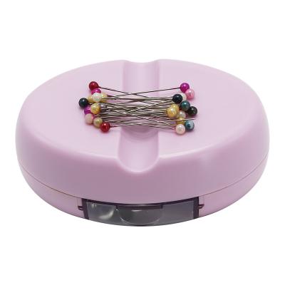 China Universal Oval Magnetic Needle Damper Pin Catcher Magnet Needle Storage Magnetic Box for sale