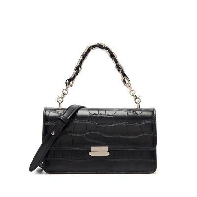 China Normcore / Luxury Designer Handbags Famous Brands Lady Fashion Bags Classid Crocodile Pattern Sling Minimalist Chain Handle Cross - Body Bags Women for sale