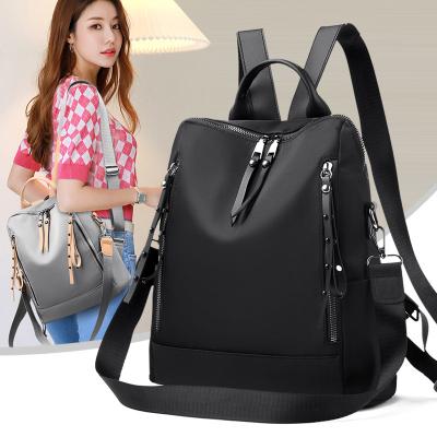 China Lady Nylon Cloth Fashion Portable 2022 Women With Light Large Capacity Travel Other Backpack School Bags for sale