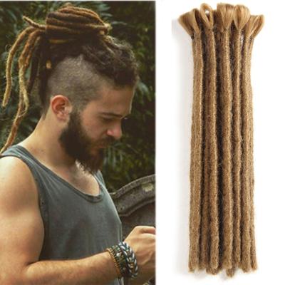 China handmade 12 inch reggae hip hop pop short braid 12 inch short braid hair locs extension soft artificial crochet piece men for sale