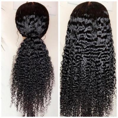 China Twist Curl Lace Front Fiber Hair Wig $0.88 International Body Wave Station New Good Goods for sale