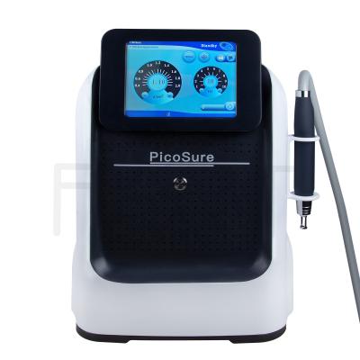 China Tattoo Removal 2021 755 1064 1032nm Portable Picosecond 532nm Q Switch ND Yag Laser Tattoo Removal Skin Rejuvenation Picocare Machine for sale