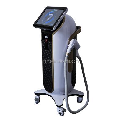 China 2021 newest hair removal beauty salon machine diode laser 755 808 1064 808nm diode laser hair removal machine for sale