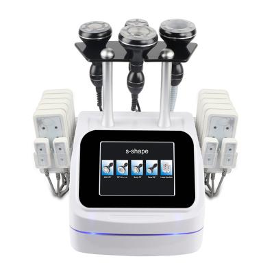 China Weight Loss Beauty Equipment 40k Cavitation RF Ultrasound Therapy 3D Face and Body Sculpting Slimming Machine with Vacuum Cavitation System for sale