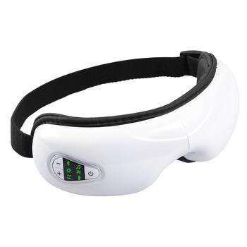 China Anti Wrinkle Fatigue Eye Massager Wireless Air Pressure Vibration Eye Massager Heating Glasses Comfortable Smart Relief Music For Eye Care for sale