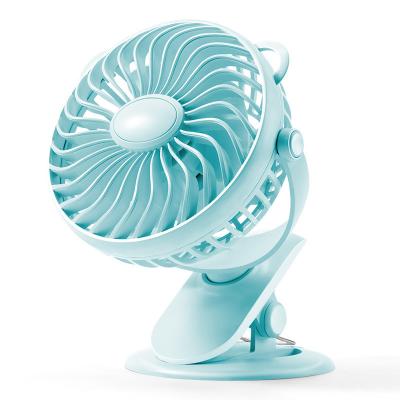 China Portable Adjustable Rechargeable USB Mini Desk Table Fan Mute 360 ​​Degree Rotation 3 Speeds Portable Clip On Fan for sale