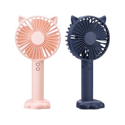 China Best Selling Portable Usb Mini Fan Rechargeable Portable Desktop Handheld Stand Holder With Mobile Phone for sale