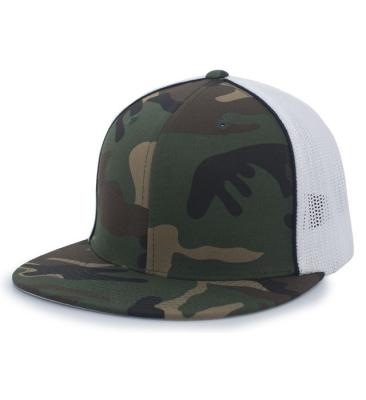 China COMMON Military Green Mesh Hat Hip Hop Camouflage Summer Fashion Outdoor Sunscreen Baseball Hat for sale