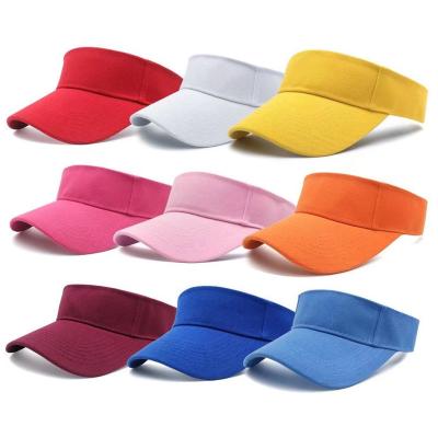 China Outdoor sport simple beach cotton hat 2022 picture sun visor golf sun visor hat for sale