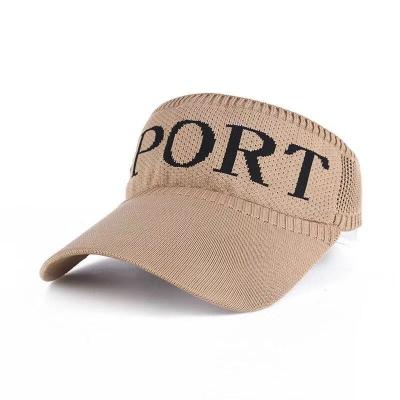 China Fashion Image Fashion Sun Visor Sun Visor Empty Top Baseball Cap Baseball Cap Adjustable UV Printed Hats for sale