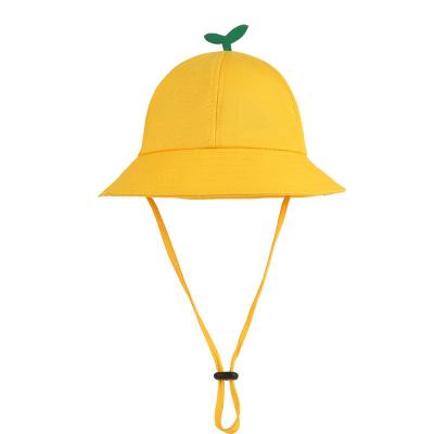 China Wholesale Casual Pond Bucket Hat Outdoor Sports Kids Sun-resistant Yellow Sun Bucket Hats With Grass for sale