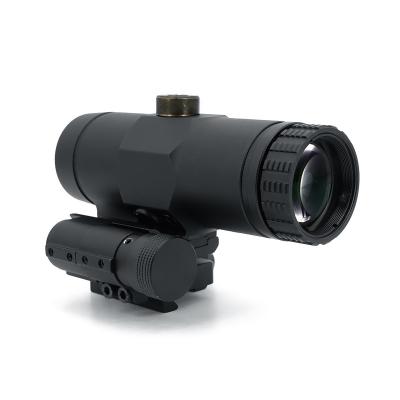 China Durable VMX-3T 3X Dot Sight Magnifier Red VTX Optics with Full Built-in Original Flip Mount Tactical Milsim Gear Markings for sale