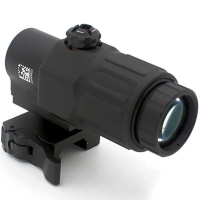 China G33 Durable Black Optic 3X Dot Sight Magnifier Red with Side Mil Spec Flip Mount. Worm for sale