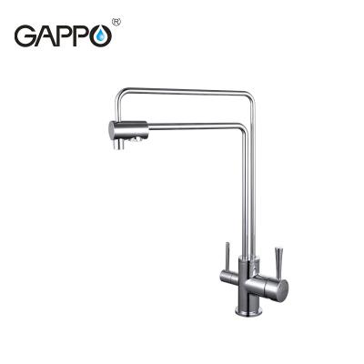 China GAPPO G4398-5 Contemporary Water Saver Kitchen Filter Faucet Sink Water Mixer Tap for sale