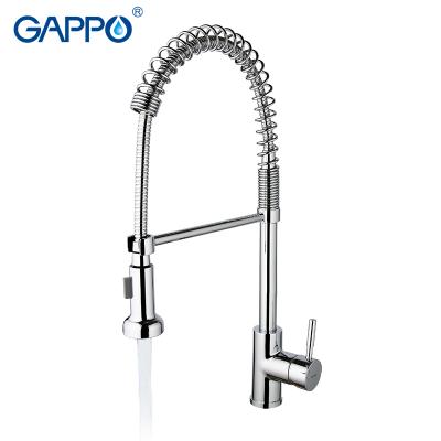 China Hot-cold Torneira Grifo spring water taps GAPPO spring kitchen faucet deck-mount kitchen sink mixer tap high quality electric faucet for sale