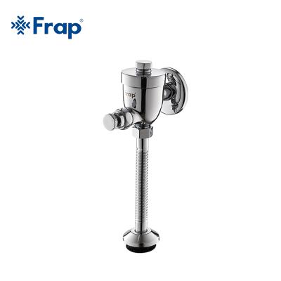 China Urinal Frap Manually Toilet Copper Urinal Flush Valve High Quality Delay Urine Flush Valve F7202 for sale