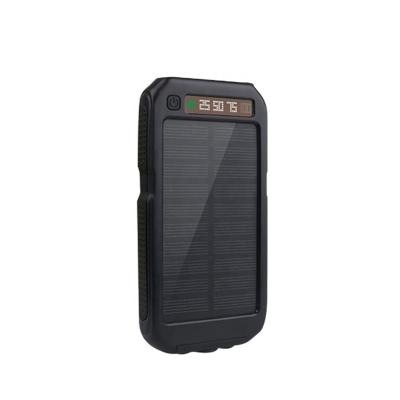 China 10000 mAh High Capacity Power Station Emergency Charging Portable Waterproof Powerbanks Quick Support Use Wireless Solar Charger Power Bank for sale