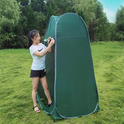 China 7.9mm Fiber Bracket Beach Changing Room Waterproof Folding Removable Removable Toilet Bath Shower Large Camping Tent for sale