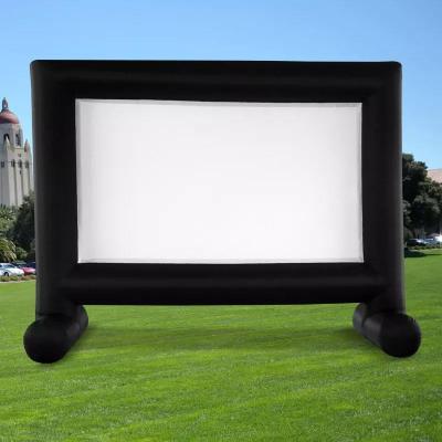 China 16:9 16Feet Factory Price Outdoor Movie Theater Inflatable Projector Screen JZ0101 for sale