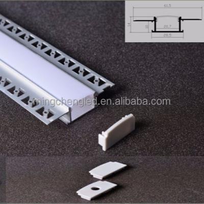 China Decorative Decorations MC-6114 Gypsum Plaster Led Lights Aluminum Profile for sale