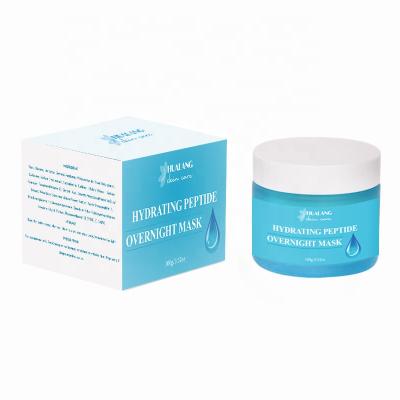 China Custom Private Label Sleep Facial Cream Moisturizer Nourishing Detox Sleep Deep Cleansing Hydration Overnight Mask for sale