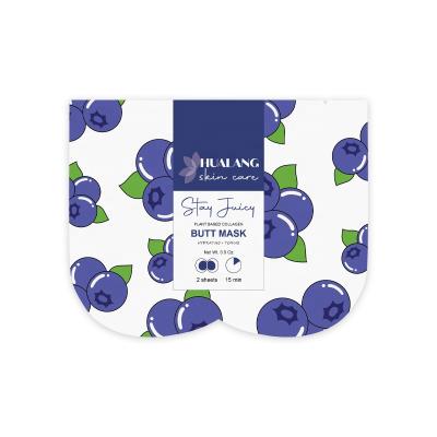 China Private Label Hydrating Hyaluronic Acid Enhancement Logo Butt Sheet Mask Moisturizer Customized for sale