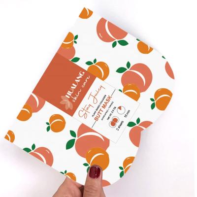 China Moisturizer Customized Custom Private Label Logo Hydrating Hyaluronic Acid Enhancement Peach Butt Sheet Mask For Bum for sale