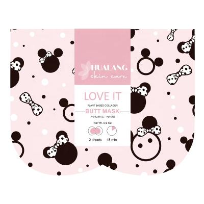 China Moisturizer Customized Private Label Hyaluronic Acid Enhancement Logo Hydrating Buttocks Butt Sheet Mask for sale