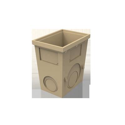 China China Supplier Polymer Pedestrian Area Drainage Sump Concrete Mine Manhole for sale