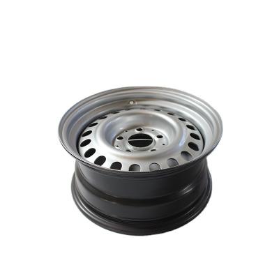 China 15 Inch Color Black Hard Factory Steel Wheel For Offroad Car Wheel Rims for sale