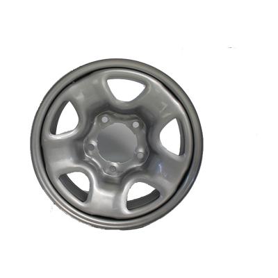 China Factory Wheel Hard Stable And No Air Leak Steel Wheel 16x6.5 Car Rims for sale