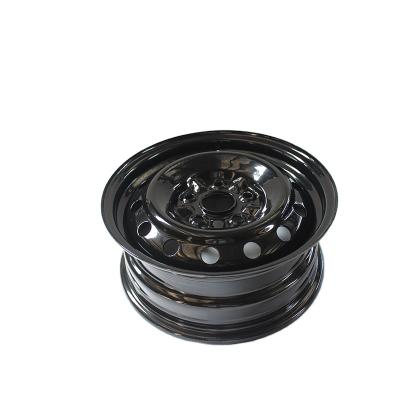 China Universal Hard Wheel Factory OEM 15 16 Inch Hard Steel 15x6 16x6.5 Car Wheel Rims for sale