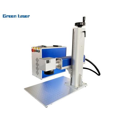 China Newest Small 50w 60w 80W 100W cnc laser marking machine 1020 air cooled logo metal jewelry printing machine laser marking for sale