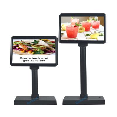 China POS Systems POS Poles Green Energy 10.1” Customer Show TFT LCD Screen Display for sale