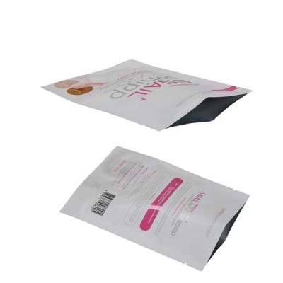 China Barrier Private Label Cosmetics Packaging Bags Leakproof Aluminum Foil Mask Package Pouches for sale