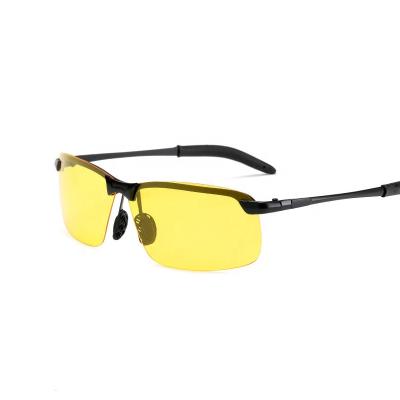 China Other 2021 New 2022 Polarized Yellow Glasses Day and Night Vision Sunglasses For Training for sale