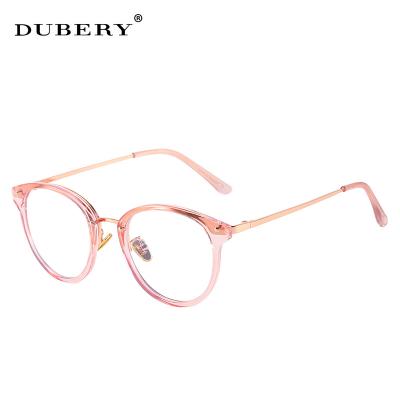 China For 2021 High Quality Dubery D5089 Light Anti-Blue Anti-radiation Glasses Designer Oversized Cat Eye Glasses Reading Glasses for sale