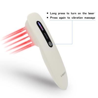 China Household Laser Therapy Device Laser Cap Hair Growth Head Massager LED Red Light Therapy For Hair for sale