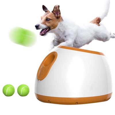 China Viable Hot Sale Dog Puppy Tennis Ball Machine Funny Shooter 3 Modes Automatic Electric Training Machine For Home Outdoor for sale