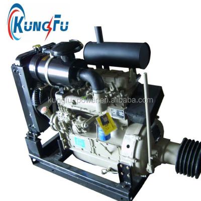 China Shanghai Start Shaft Diesel Engine Water Cooled Vertical Electric Power Stationary Engine for sale