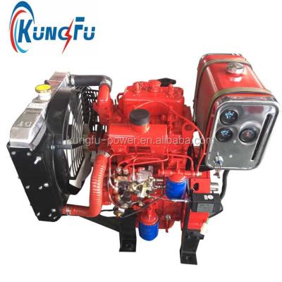 China 20KW/27hp 2110P water cooled diesel engine with shaft for fire pump for sale