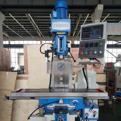 China Metal Working ZX6350ZA Vertical And Horizontal Lathe And Drilling Milling Machine for sale