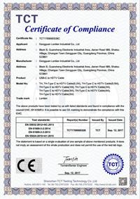 CE - Dongguan Langchi Electronics Co., Ltd.