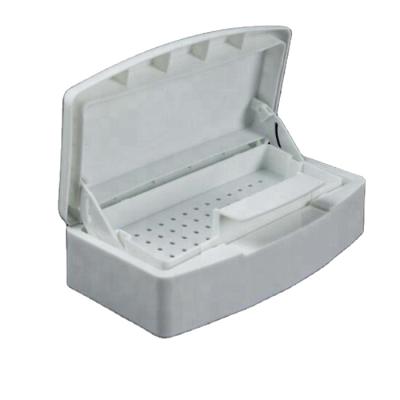 China Easy Apply Wholesale High Quality White Color Nail Tools Salon Sterilizer Box for sale